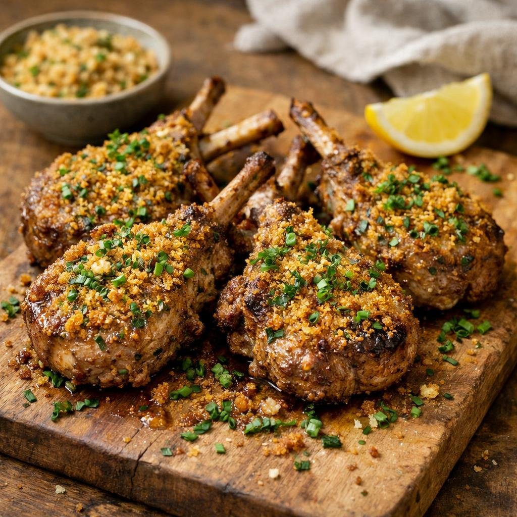 Côtelettes d'agneau épicées
