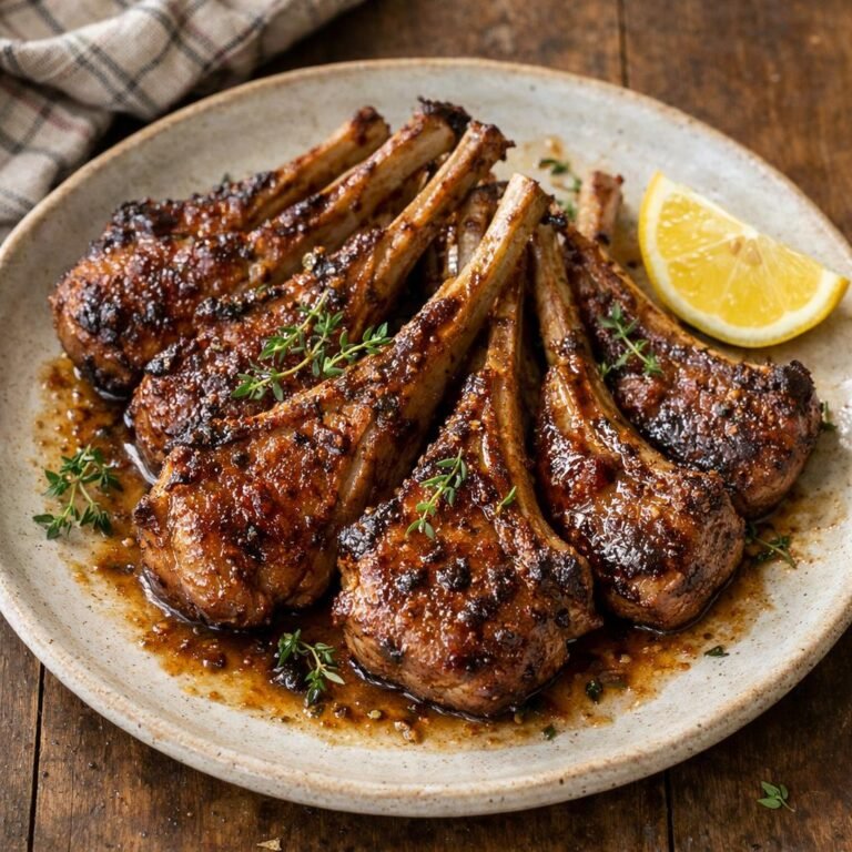 Côtelettes d'agneau cinq épices