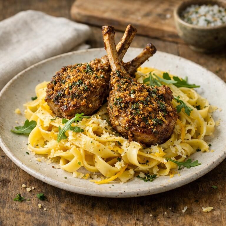 Côtelettes d'agneau grillées