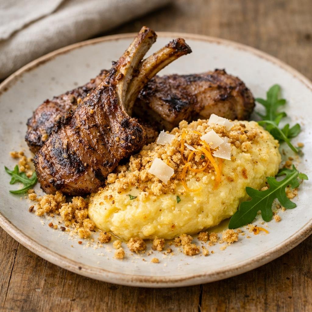 Côtelettes d'agneau grillées