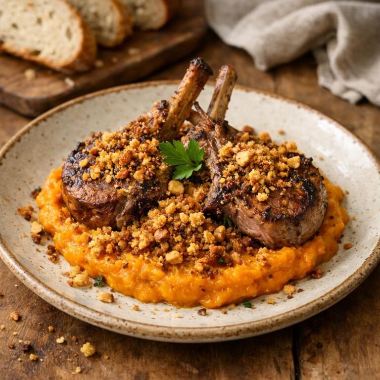 Côtelettes d'agneau grillées
