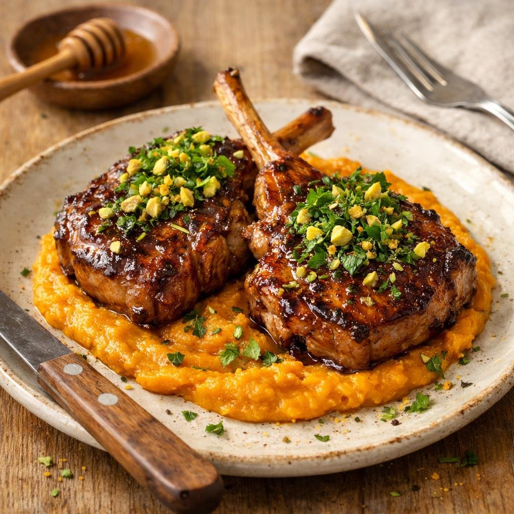 agneau piment-ananas
