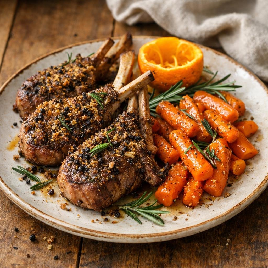 Côtelettes d'agneau Malabar