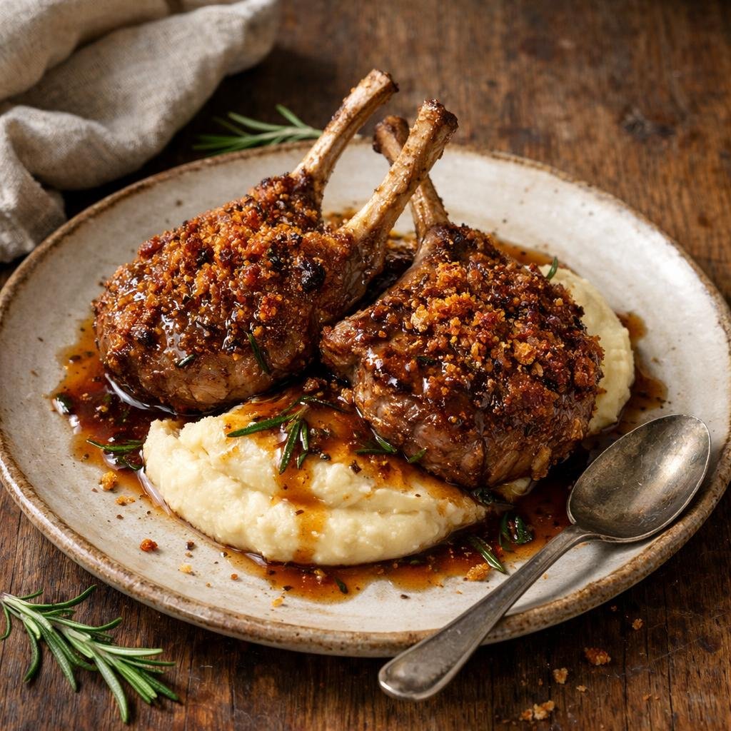 Côtelettes d'agneau piment d'Alep