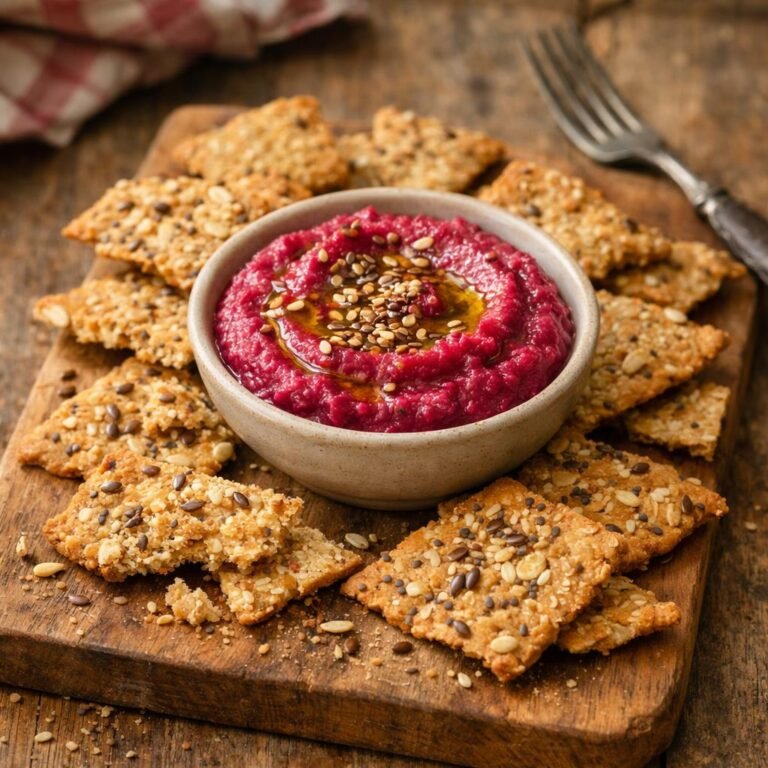 Crackers graines betterave