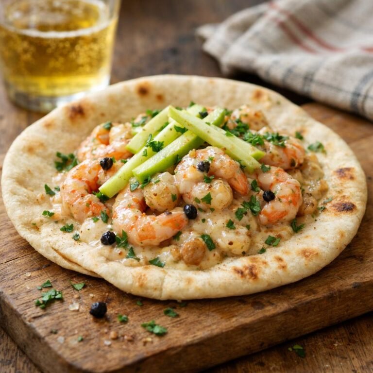 Crevettes au cidre