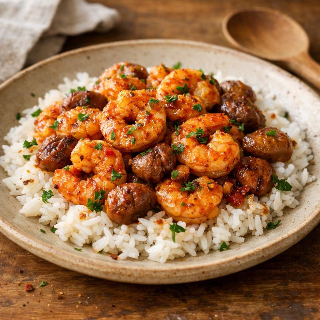 Crevettes piment basque