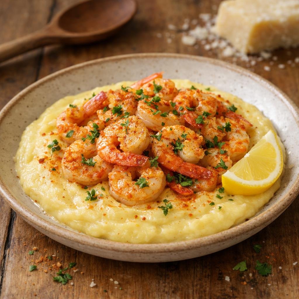 Crevettes gingembre citrouille
