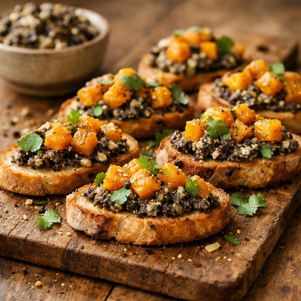 Crostini butternut Yassa
