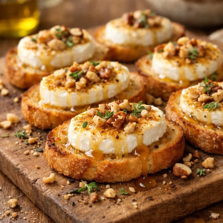 Crostini chèvre chaud