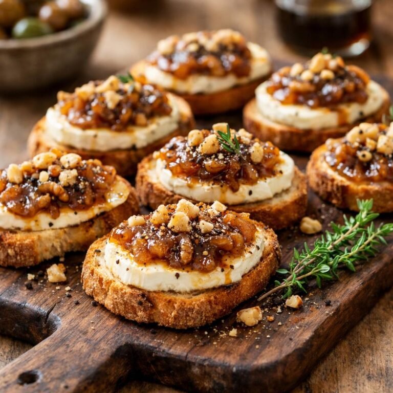 Crostini chèvre Poivre Bucay