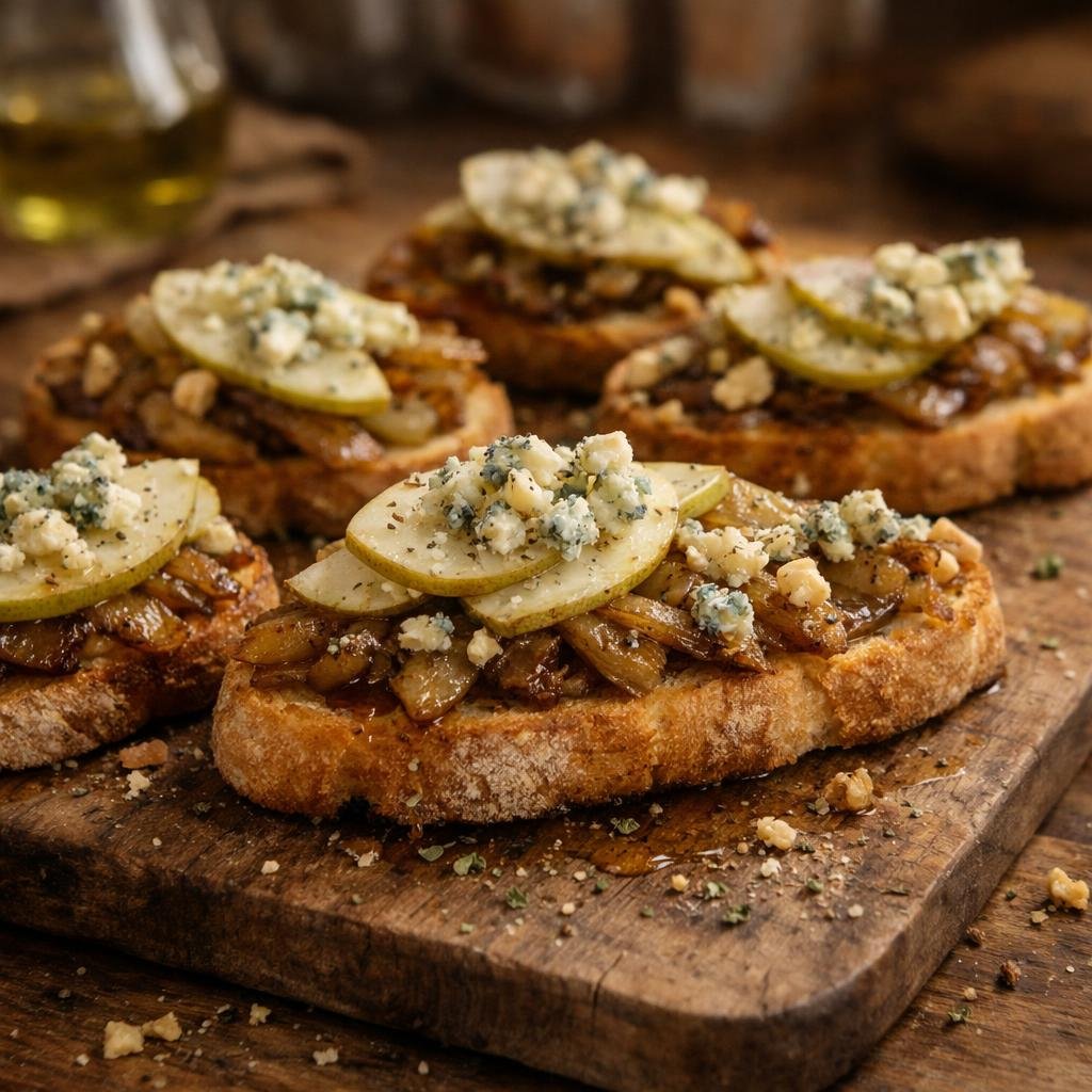 Crostini d'endives