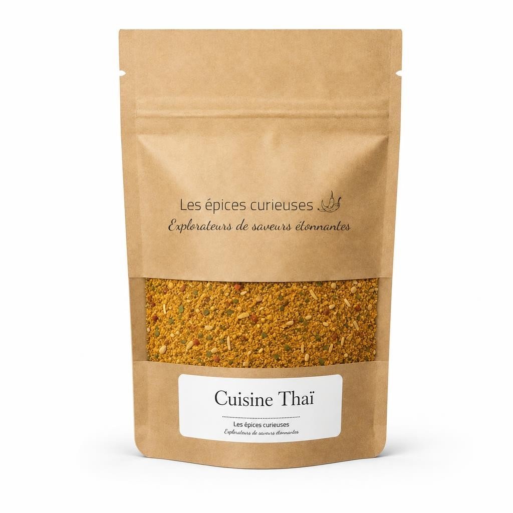 Cuisine Thaï - Packaging - Les Épices Curieuses