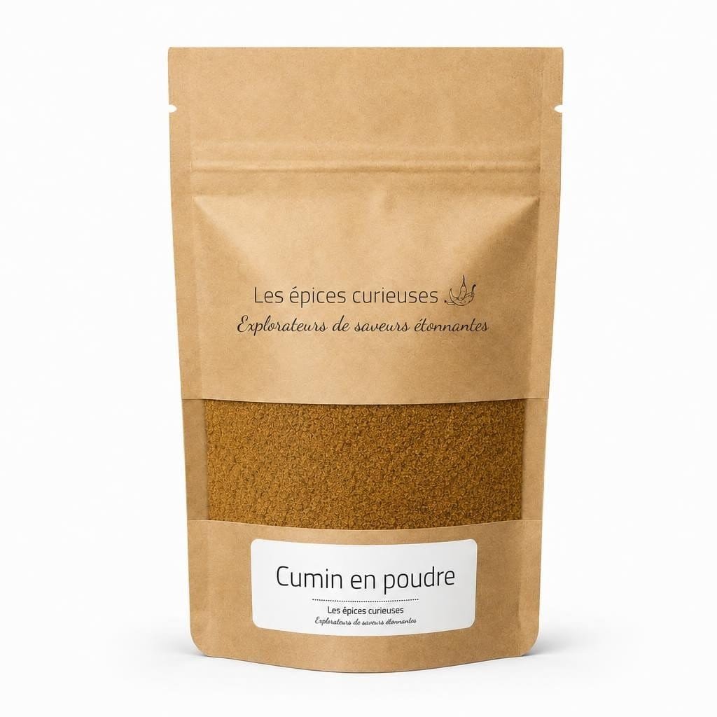 Cumin en poudre - Packaging - Les Épices Curieuses