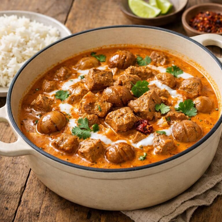 curry d'agneau châtaignes