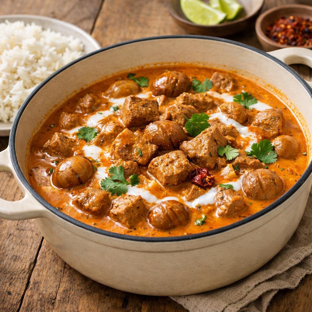 curry d'agneau châtaignes