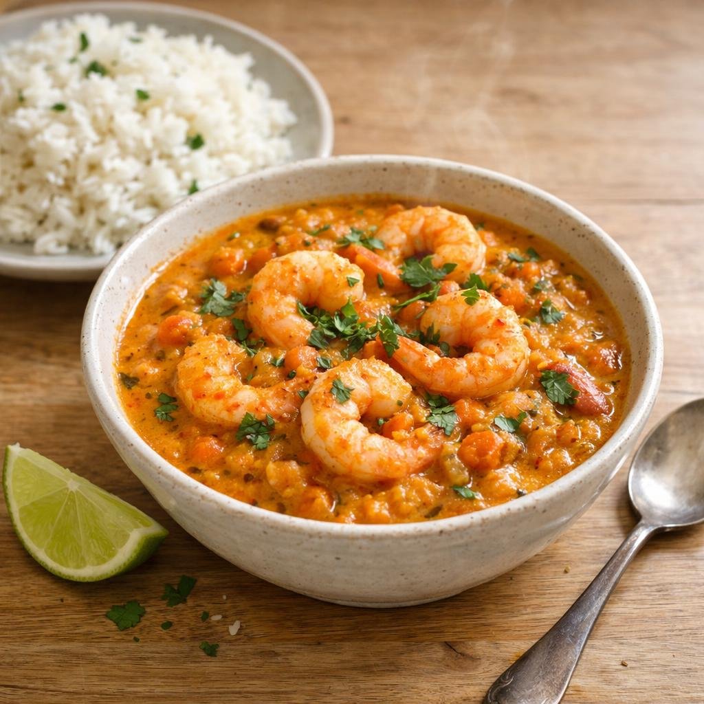 Curry lentilles corail