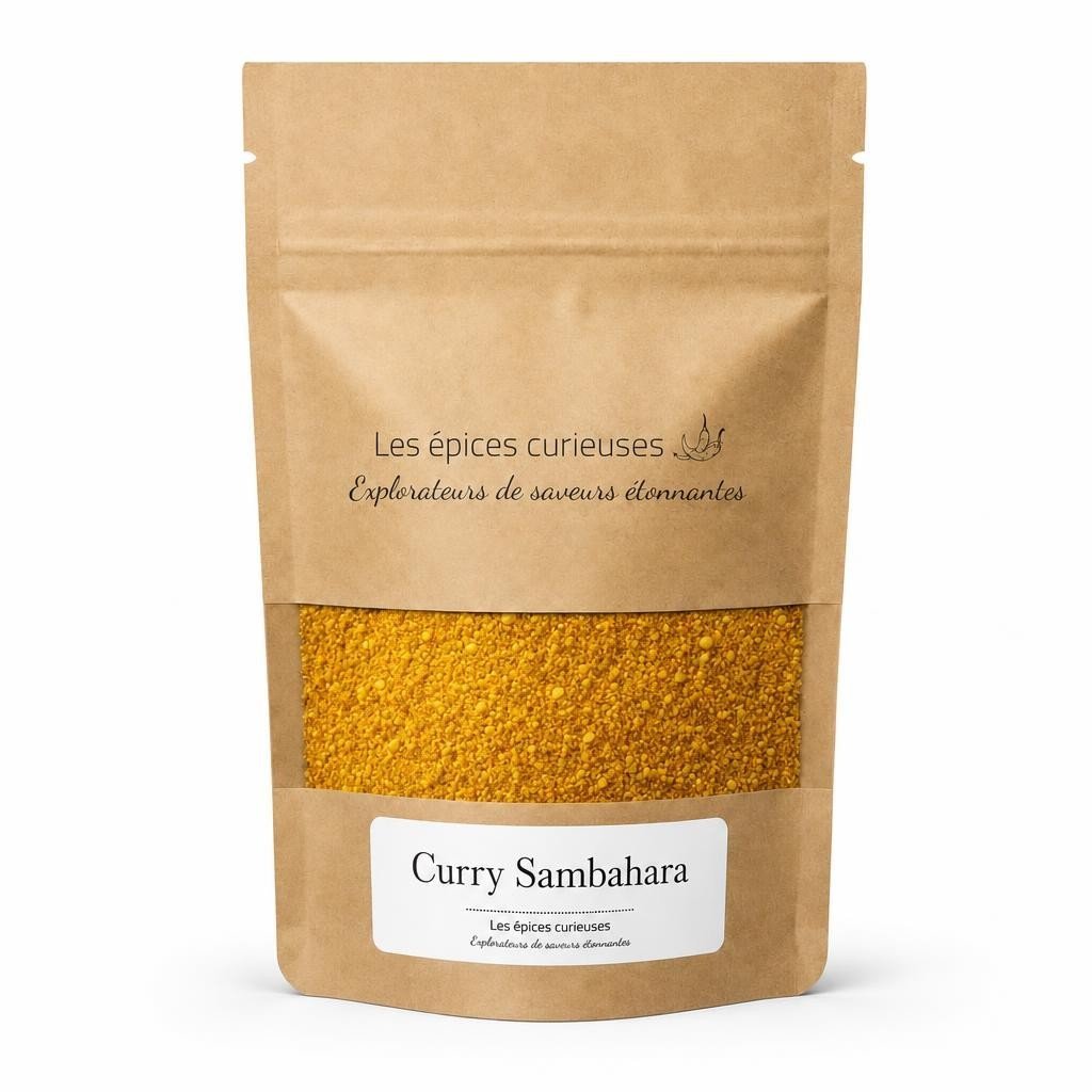 Curry Sambahara - Packaging - Les Épices Curieuses