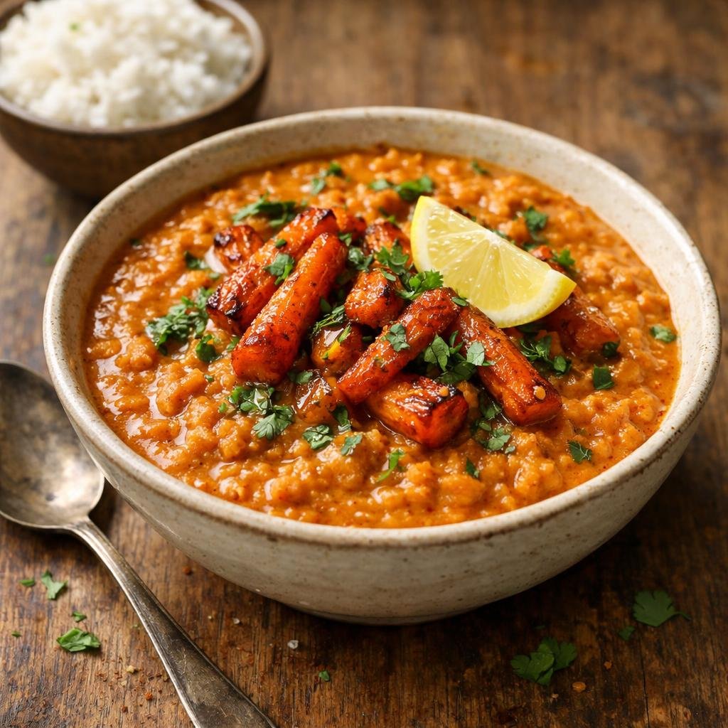 Dal carottes caroube