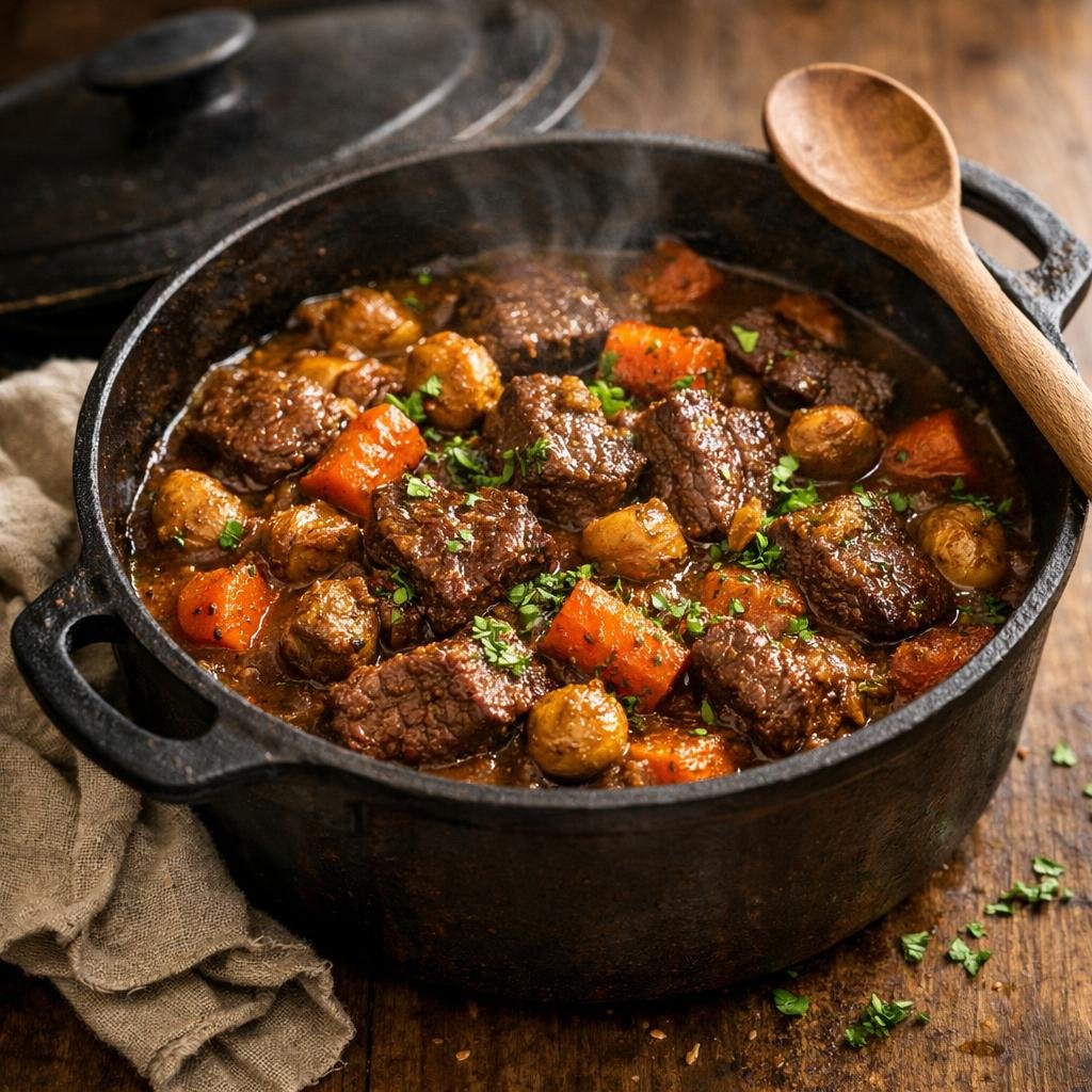 Daube au curry jamaïcain