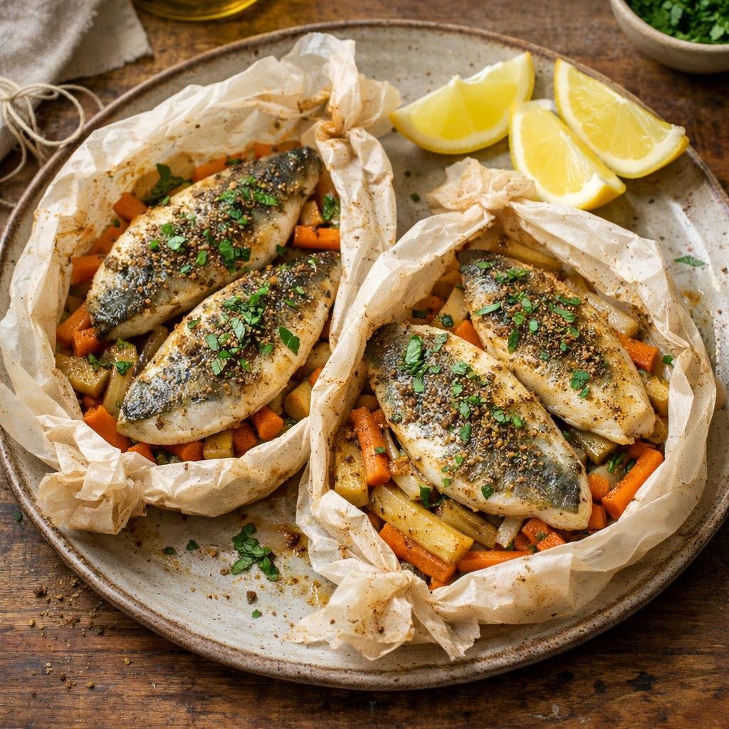 dorade papillote Kefta