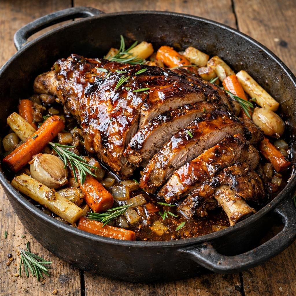 Épaule d'agneau au baobab
