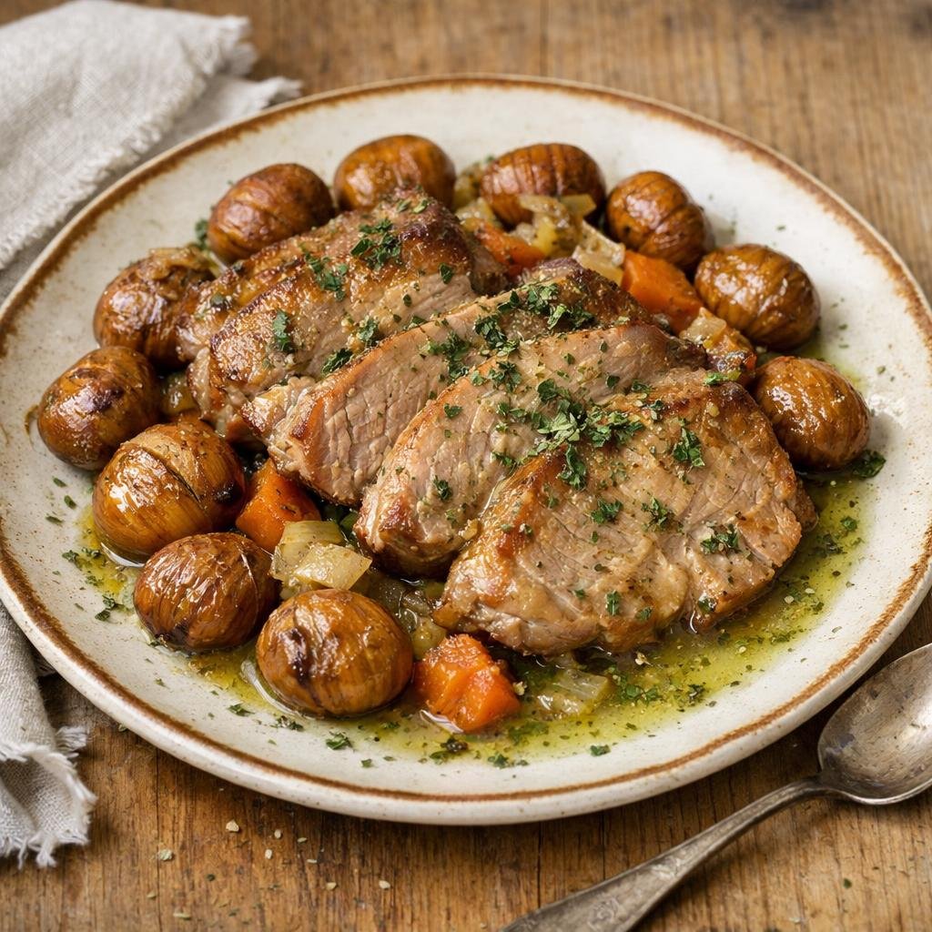 Épaule de porc confite