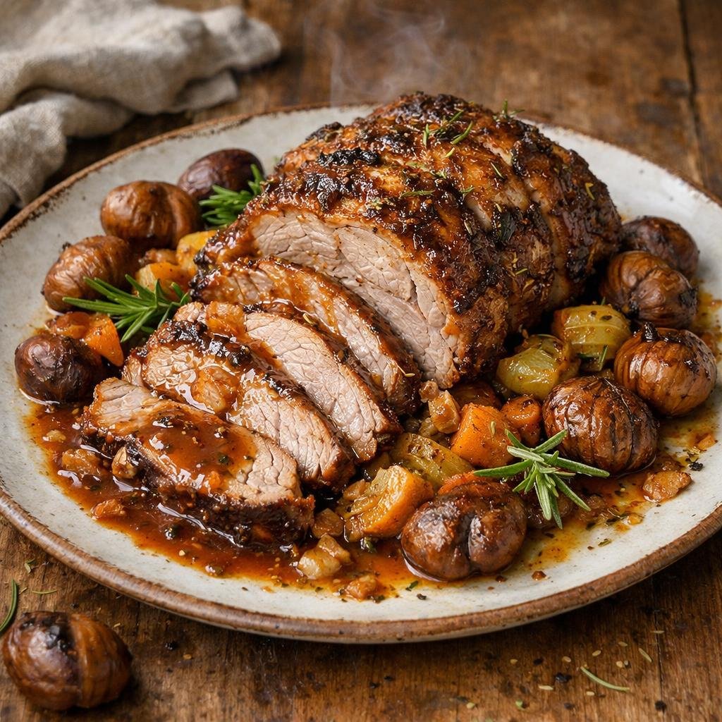 Épaule de porc confite