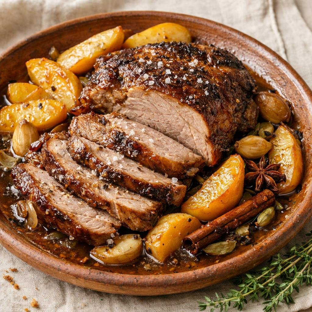 Épaule de porc confite