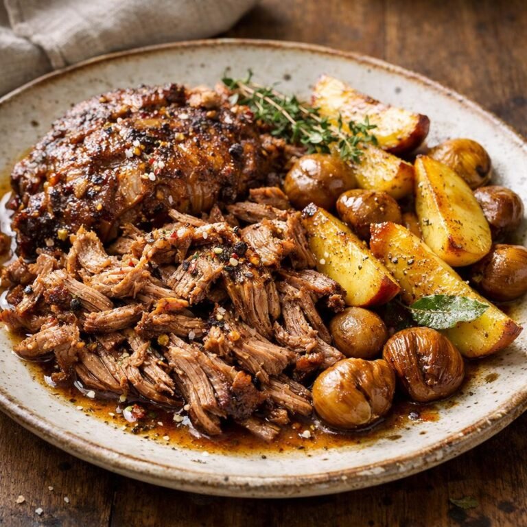épaule de porc confite