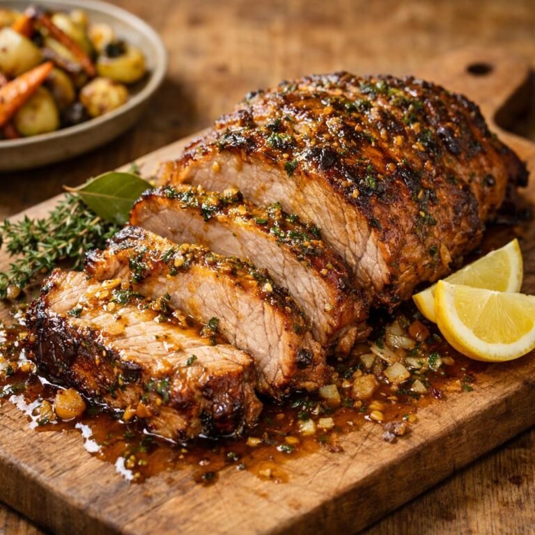 Épaule de porc confite