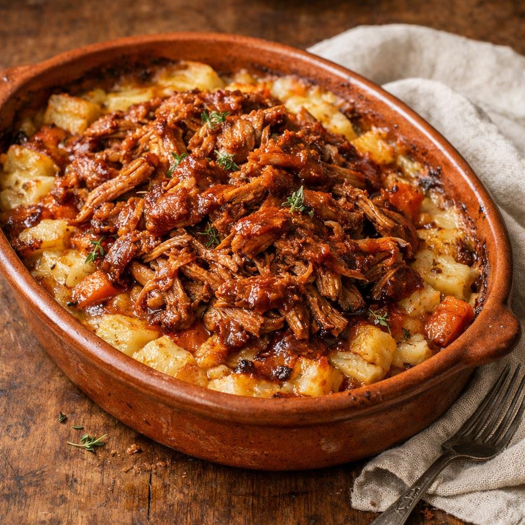 épaule de porc confite