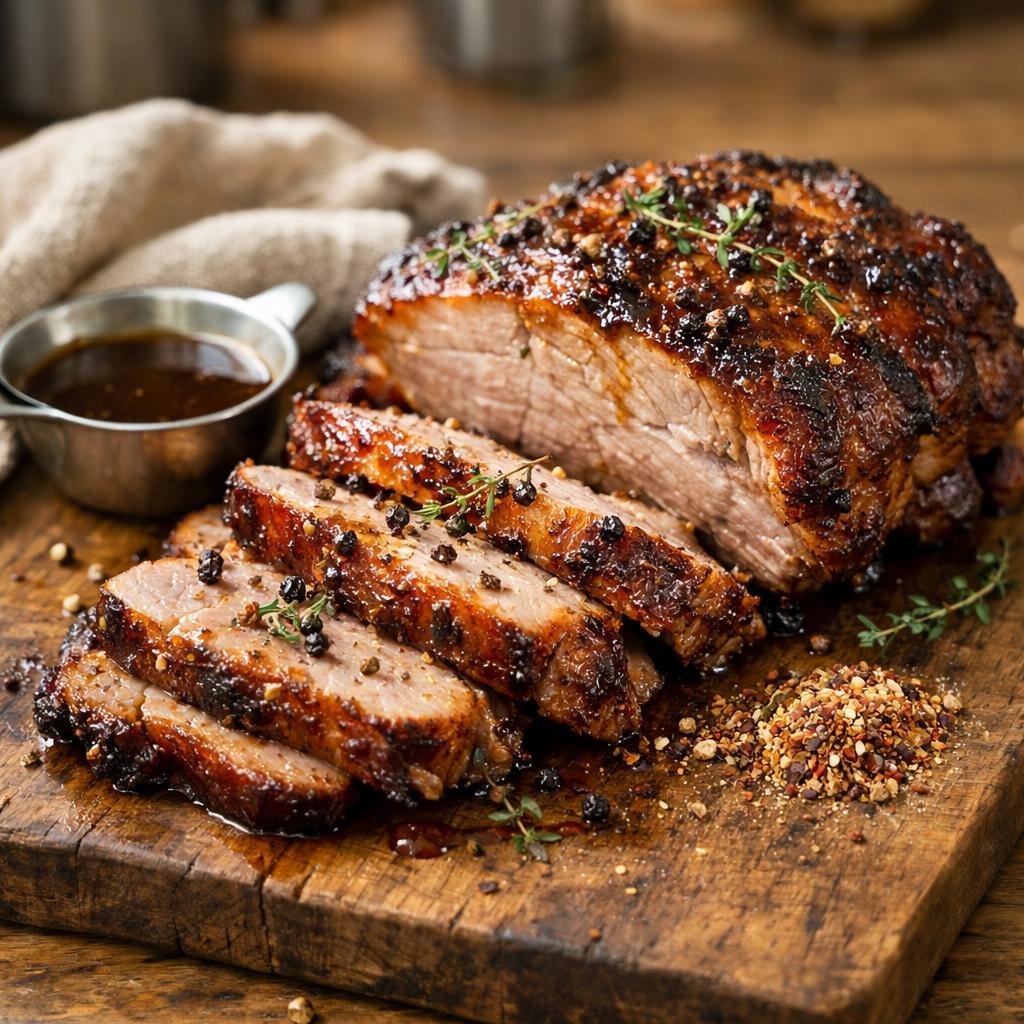 Épaule de porc confite