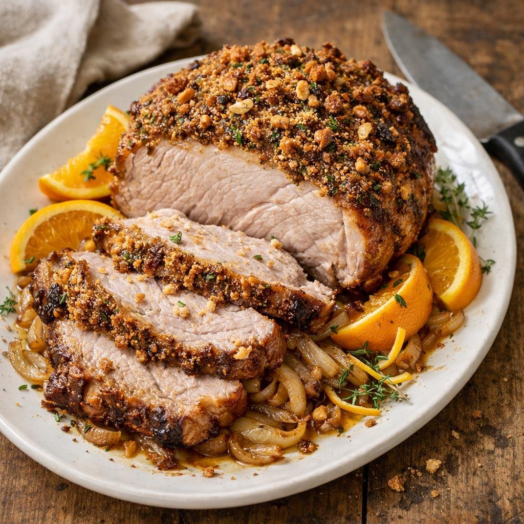 Épaule de porc persillade