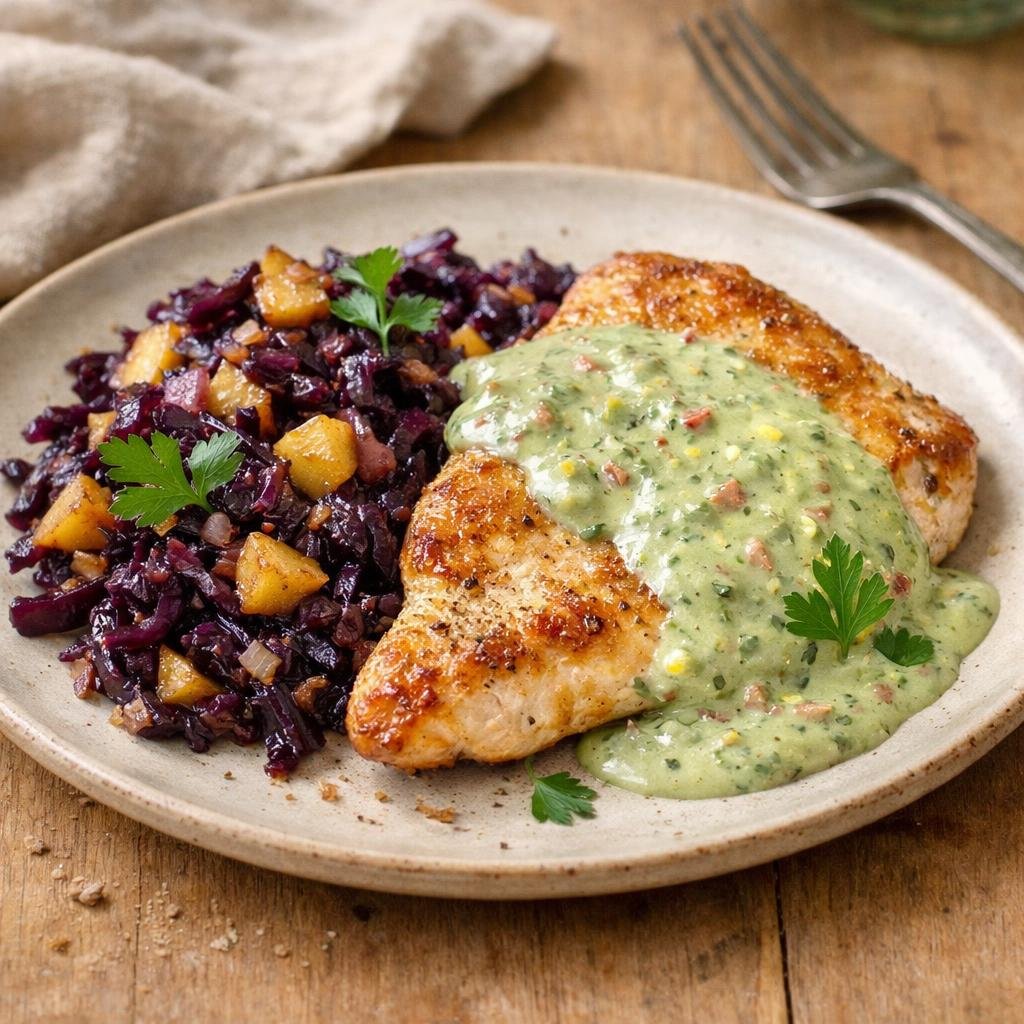 sauce citron spiruline