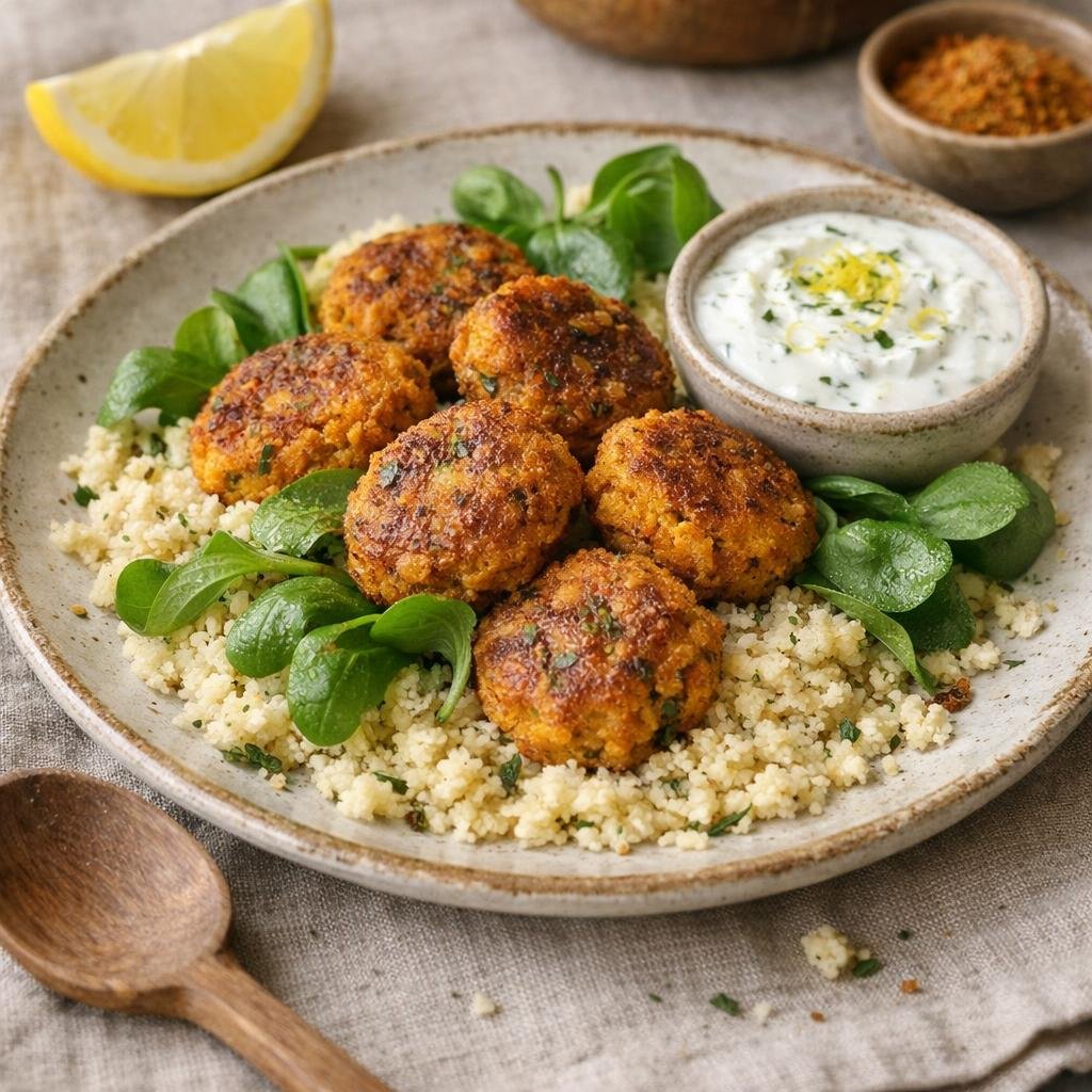 Falafels courge pois chiche