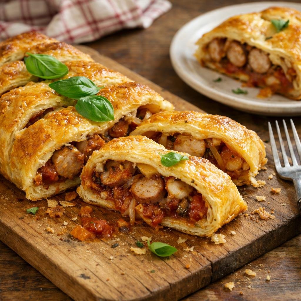 Feuilleté dinde Napolitaine
