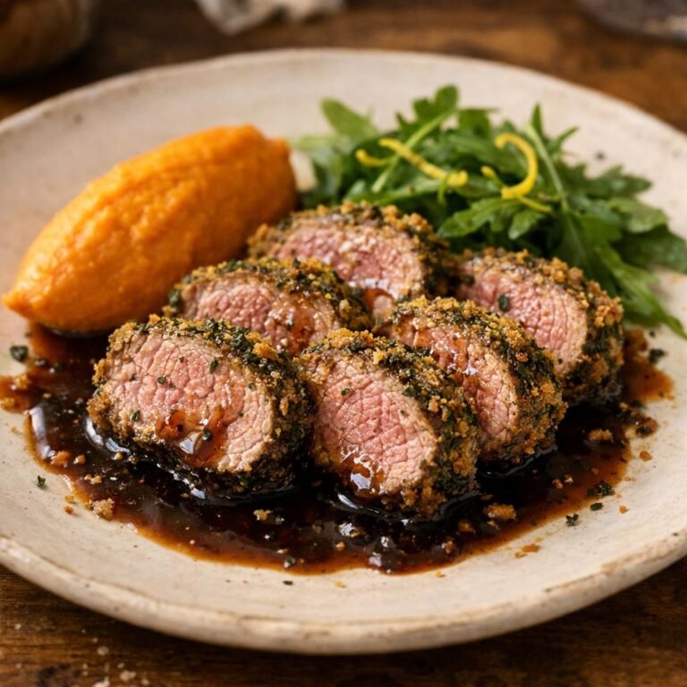 Filet d'agneau tonka