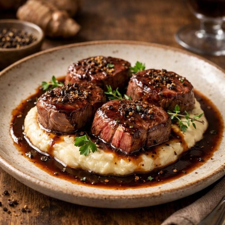 Filet de chevreuil au Mac Khen