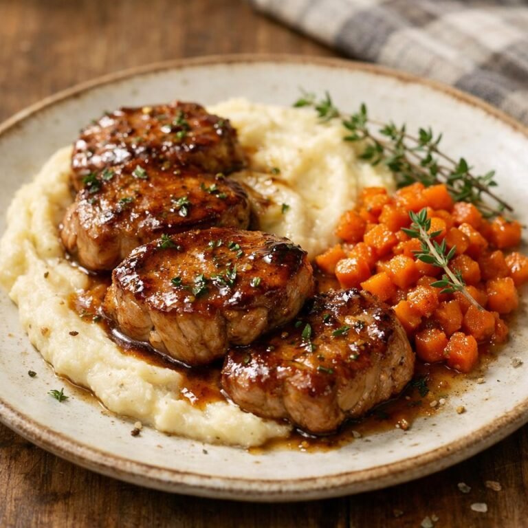 filet de porc laqué