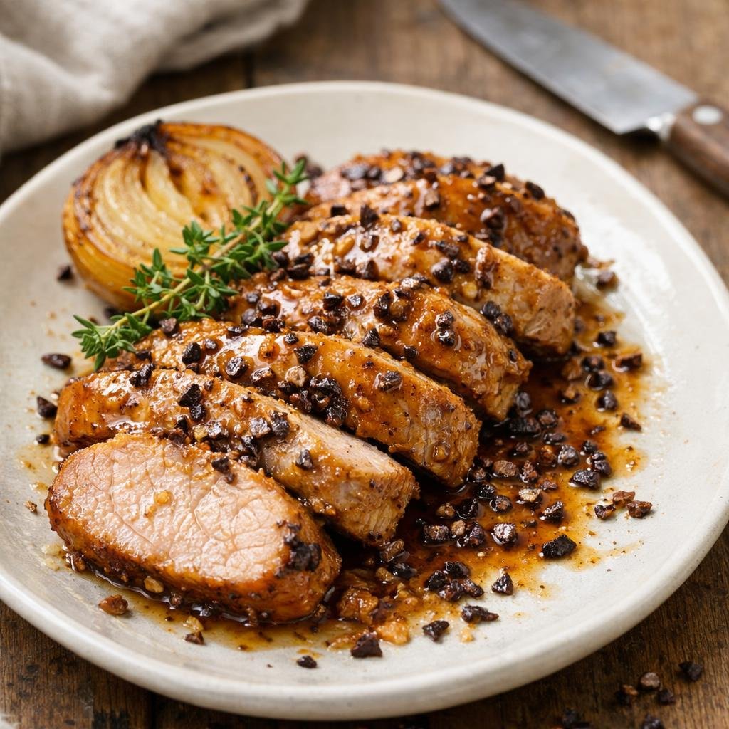filet de porc laqué