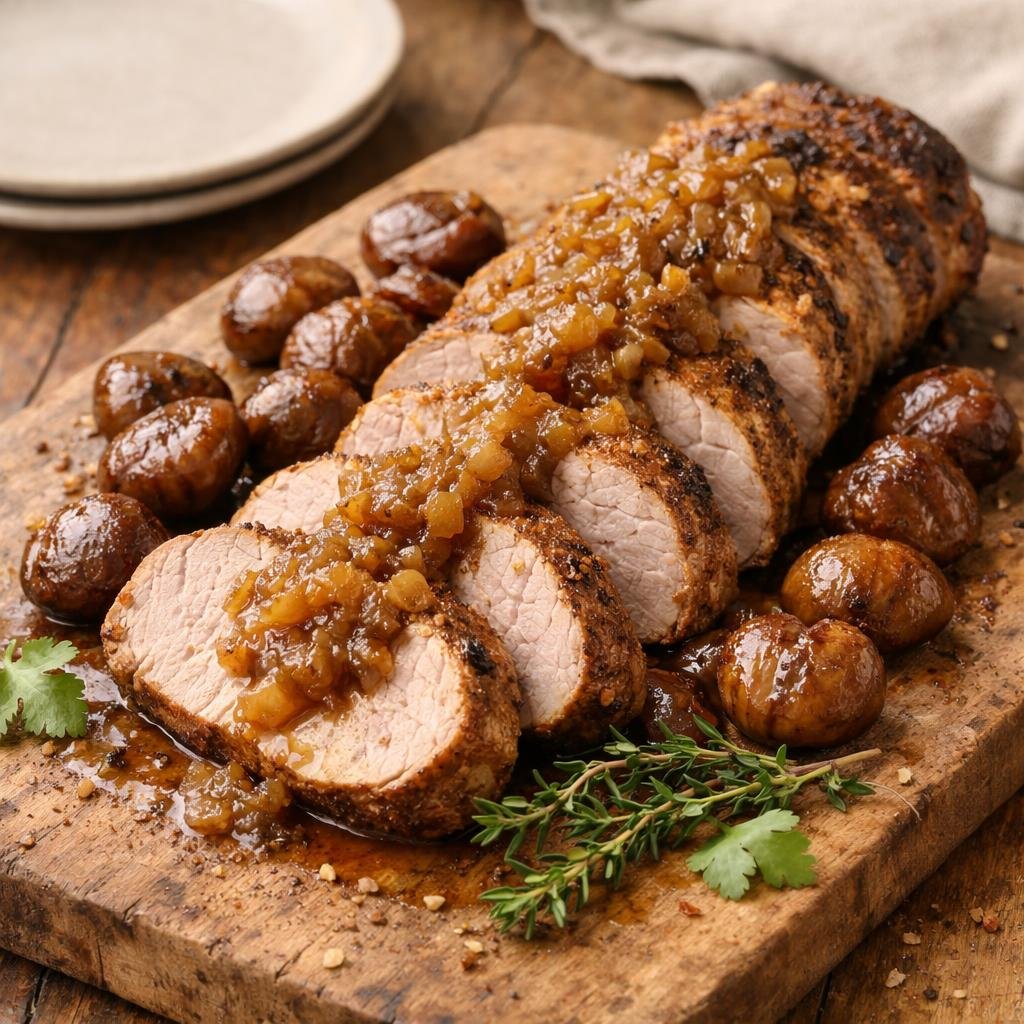 Filet de porc rôti