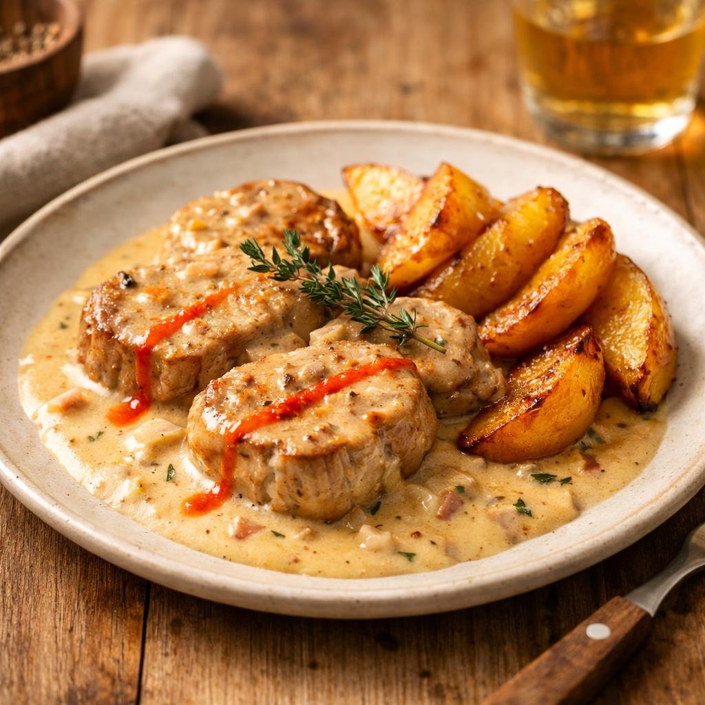 Filet mignon au cidre