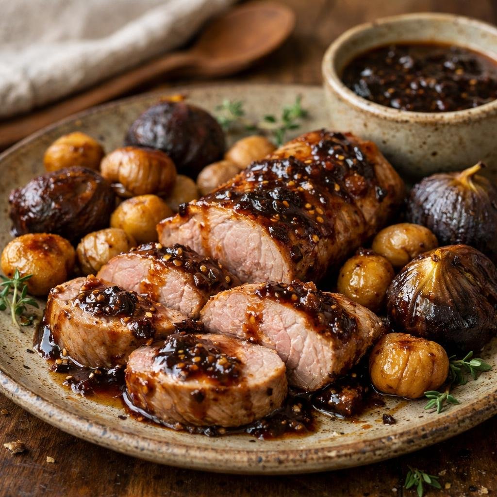 Filet mignon aux figues