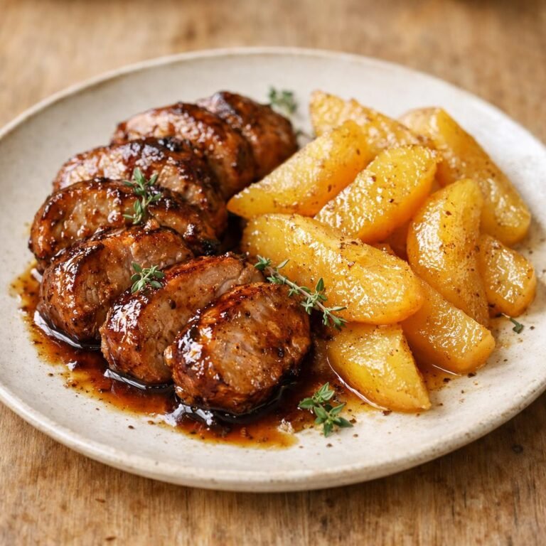 Filet mignon laqué