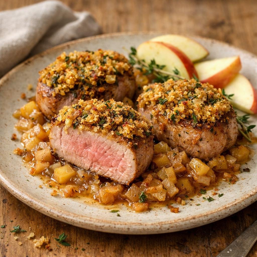 Filet mignon rôti basque