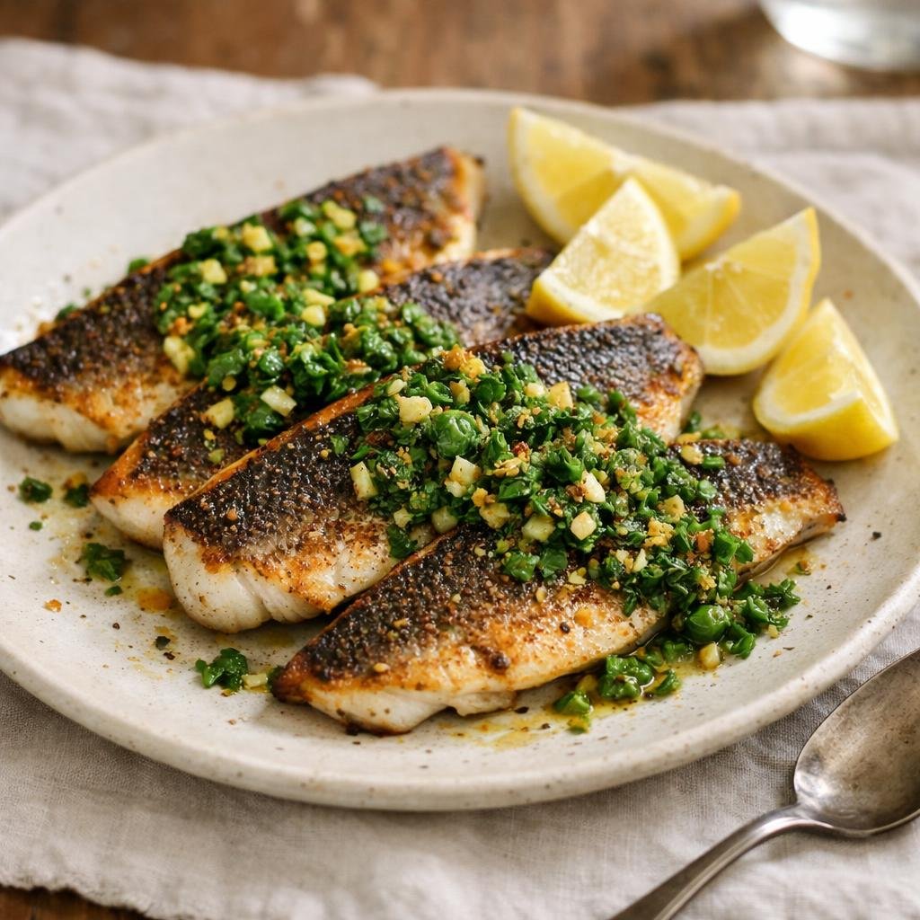 filets de bar rôtis