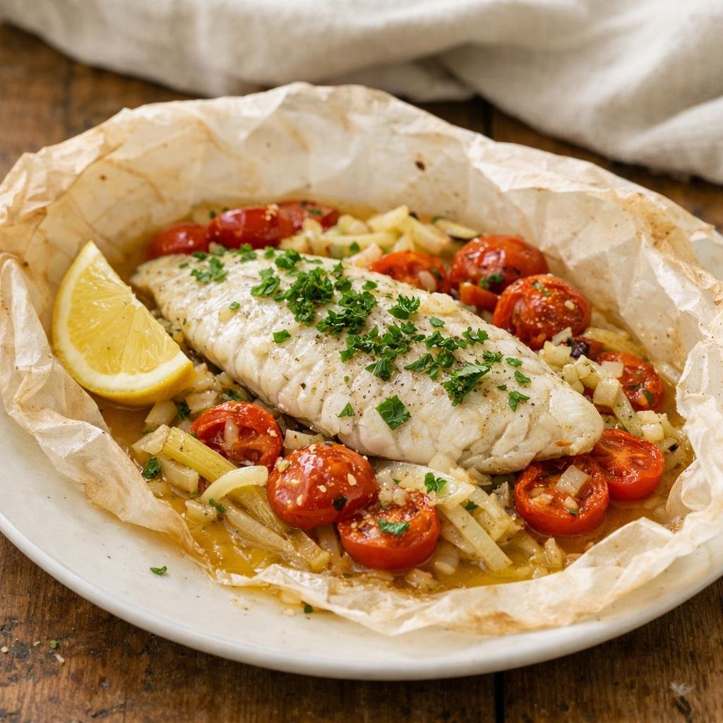 daurade en papillote