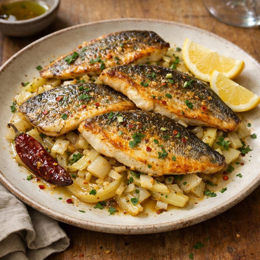 daurade fenouil piment