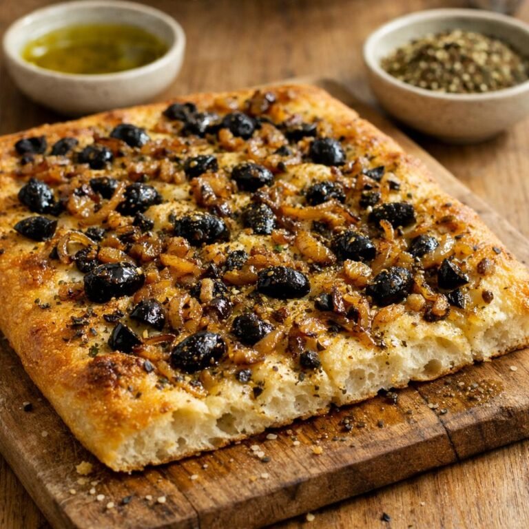Focaccia au zaatar